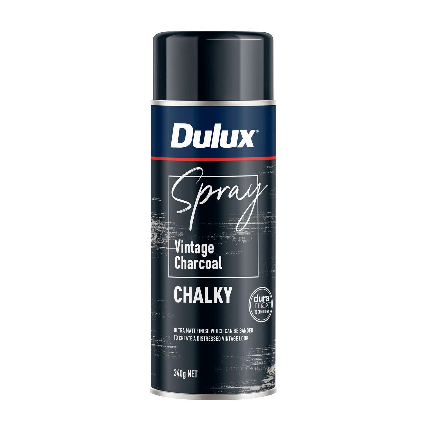 Dulux Spray Paint Chalky - 340g - Vintage Charcoal