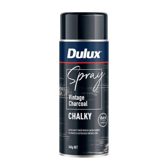 Dulux Spray Paint Chalky - 340g - Vintage Charcoal