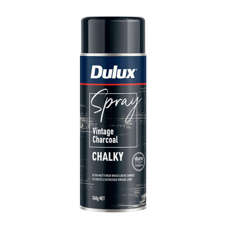 Dulux Spray Paint Chalky - 340g - Vintage Charcoal