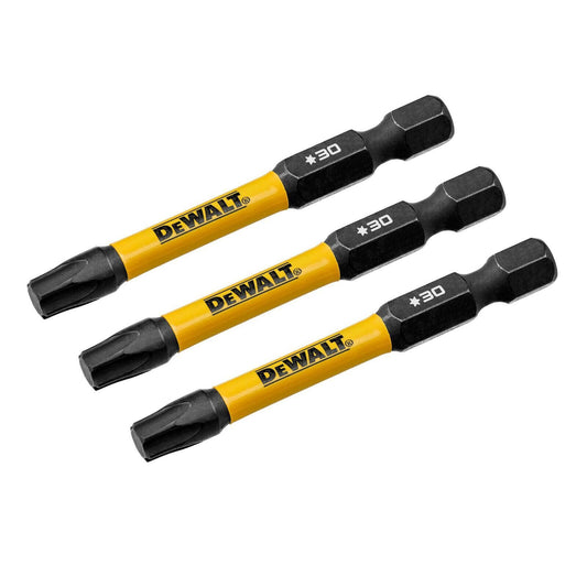 Dewalt Flextorq Screwdriver Bit 57mm TX30 3 Pack