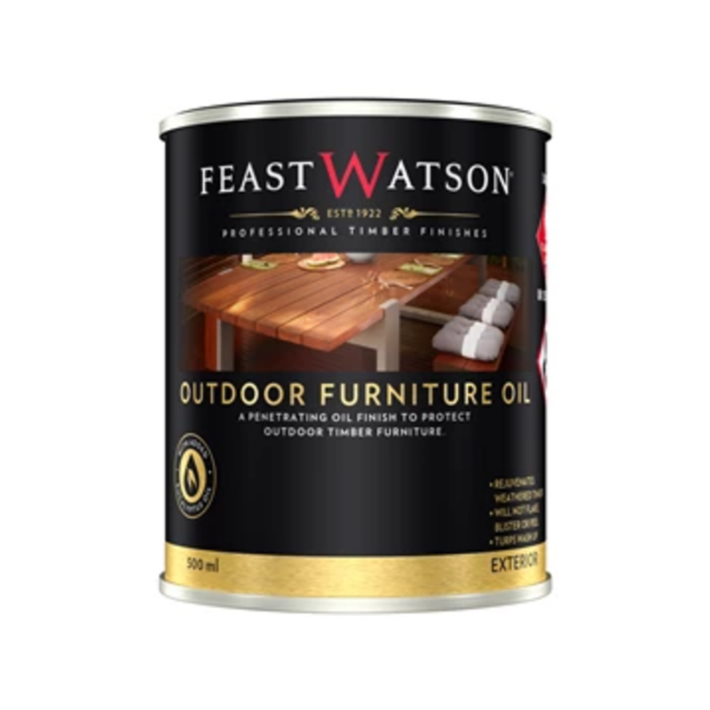 Feast Watson Outdoor Furniture Oil - 500ml - Clear