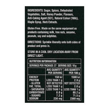 Blue Smoke Montreal Style Sweet Maple BBQ Rub - 270g