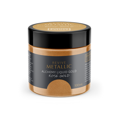 Porters Metallic Furniture Paint - 100ml - Rose Gold