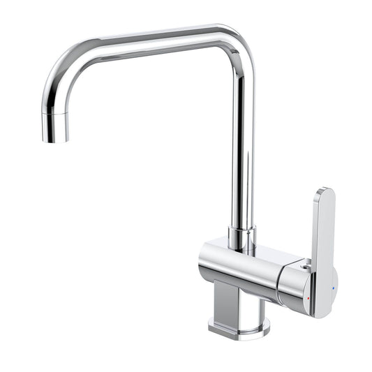 Caroma Chrome Lead Free Saracom Swivel Sink Mixer - 123 x 272mm