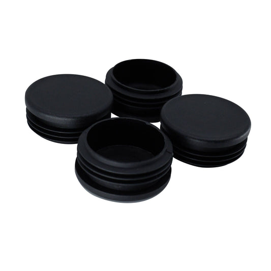 Surface Gard Black Round Chairtip 50mm 4 Pack
