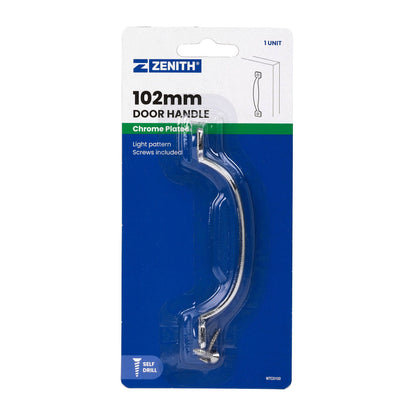Zenith Chrome Plated Door Handle - 102mm