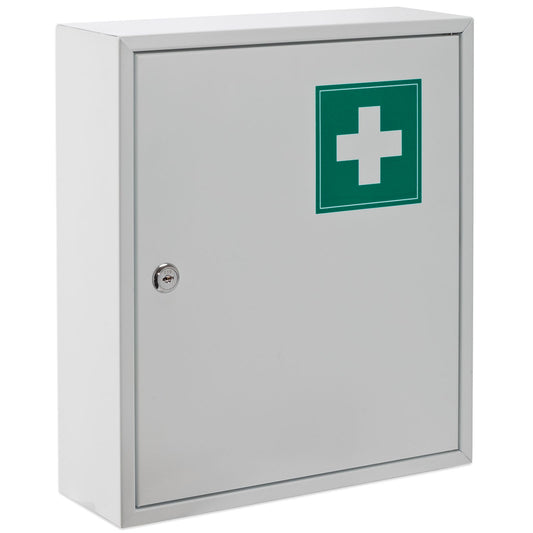 Sandleford First Aid Box - 315 x 360 x 100mm - White