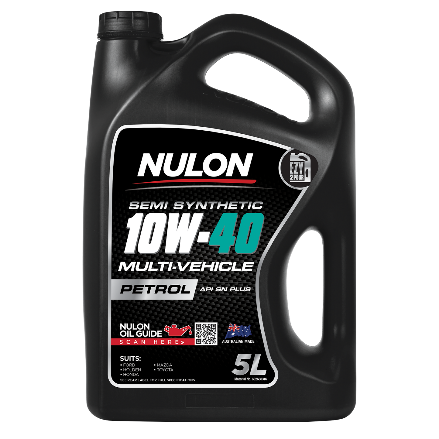 Nulon Semi Synthetic Engine Oil - 10W-40 - 5L