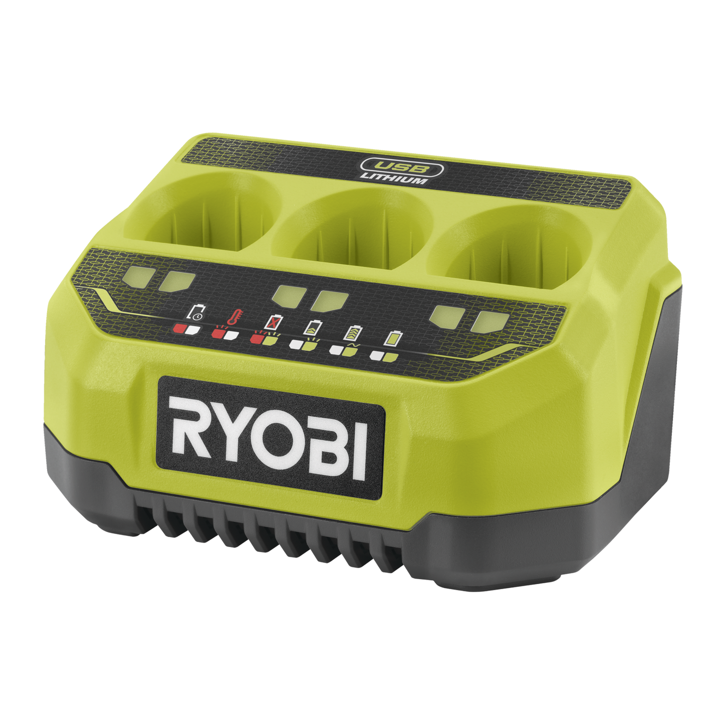 Ryobi USB Lithium 3 Port Charger - 3A