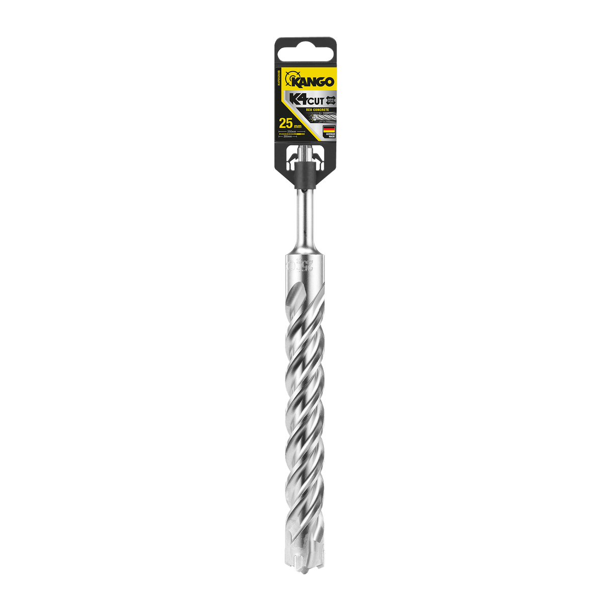 Kango SDS Plus Drill Bit 25mm x 250mm Steel Low Vibration Performance
