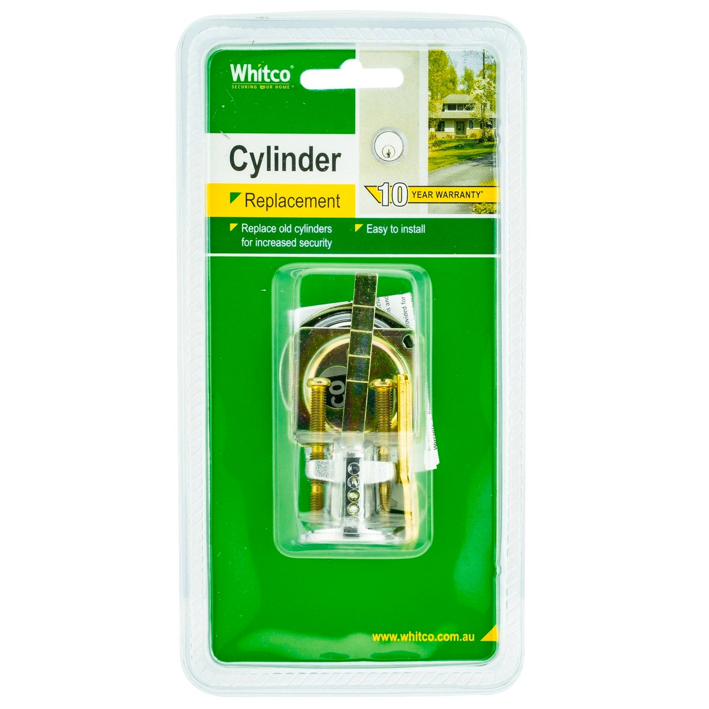 Whitco Replacement Cylinder - 55mm - Bright Chrome