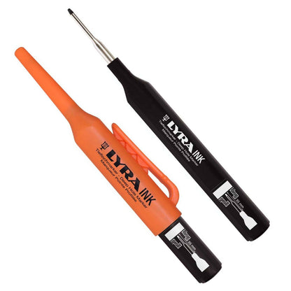 Lyra Black Deep Hole Permanent Construction Marker - 1mm - 35mm