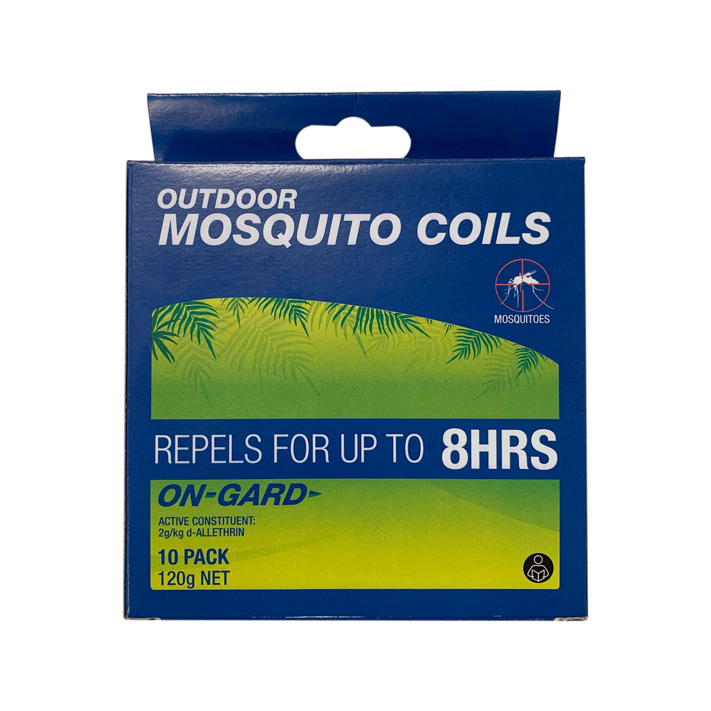 On Gard Outdoor Mosquito Coils - 10 Pack - 130 x 90 x 130mm
