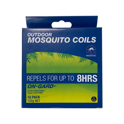On Gard Outdoor Mosquito Coils - 10 Pack - 130 x 90 x 130mm