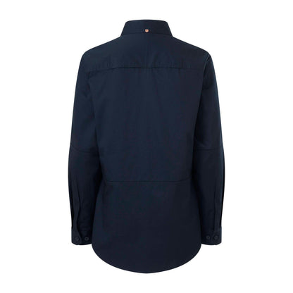 Citeco Womens Long Sleeve Shirt - Size 18 - Navy