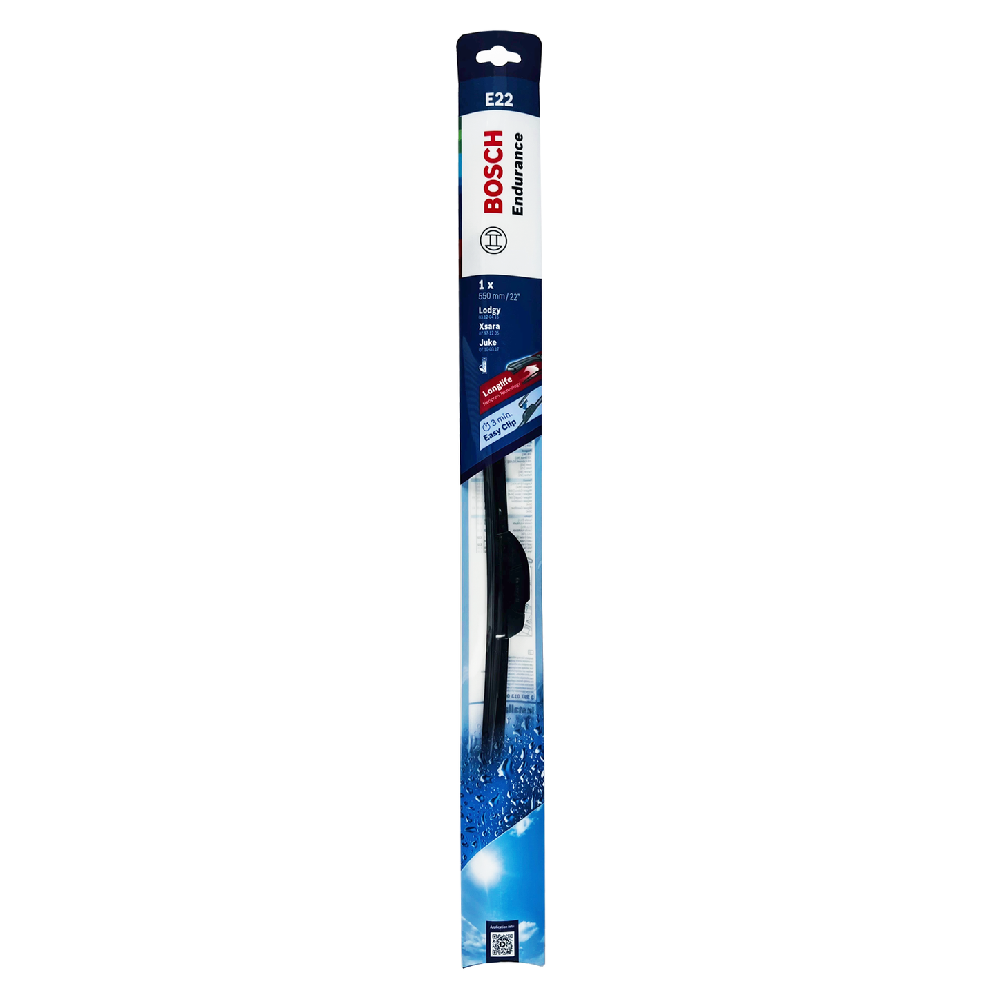 Bosch Flat Endurance Wiper Blade - 22" - 550mm