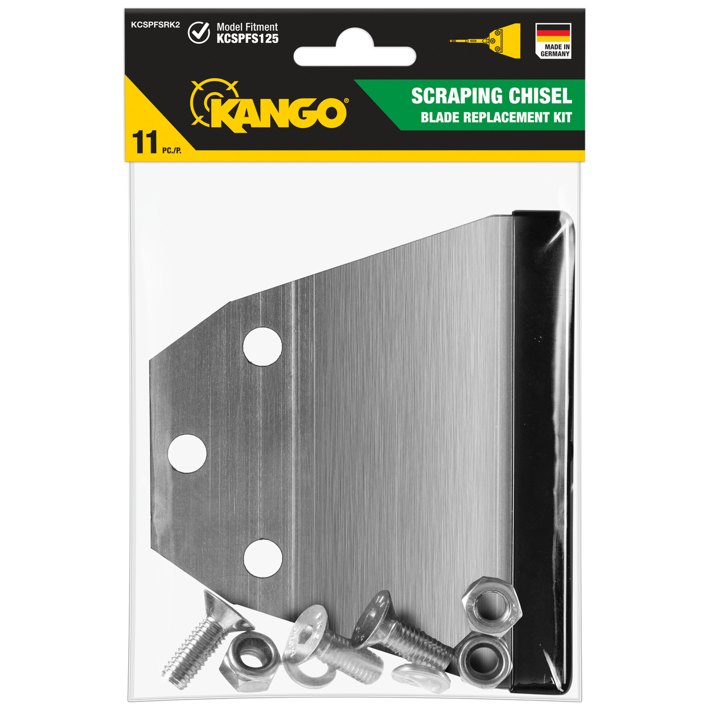 Kango SDS Plus Floor Scraping Chisel Repair Kit - 125 x 125mm