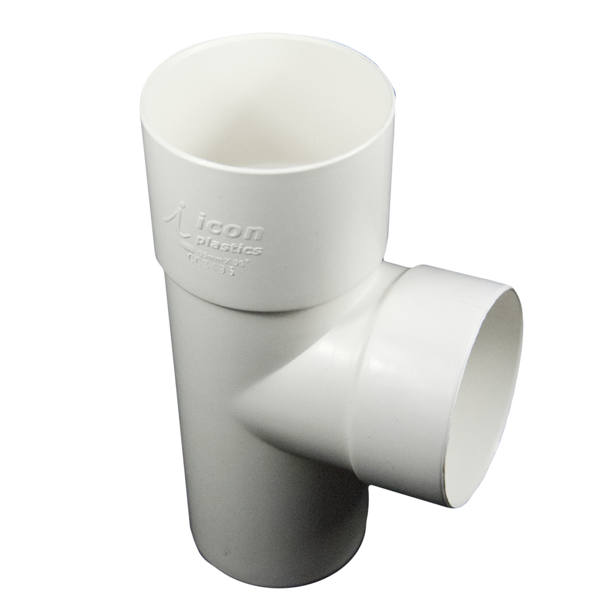 Icon Plastics Downpipe - 65mm - PVC - Durable
