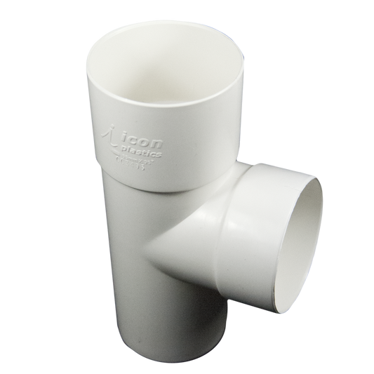 Icon Plastics Downpipe - 65mm - PVC - Durable