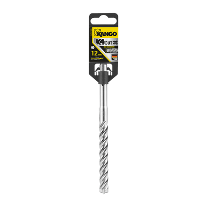 Kango 12mm K4 SDS Plus Drill Bit 12x210mm Solid Carbide Fast Drilling