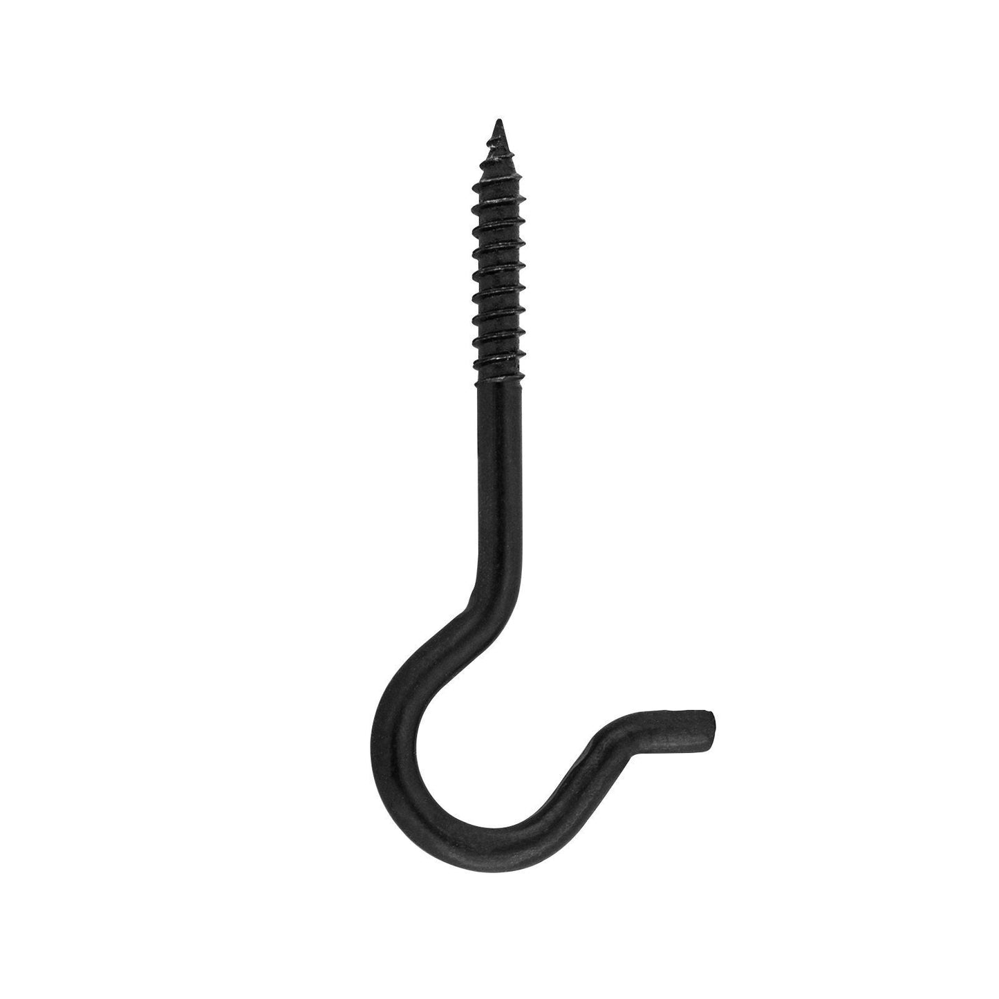 Pinnacle Ceiling Hook - 6mm - 90 x 7.6mm - 17 Pack - Matte Black