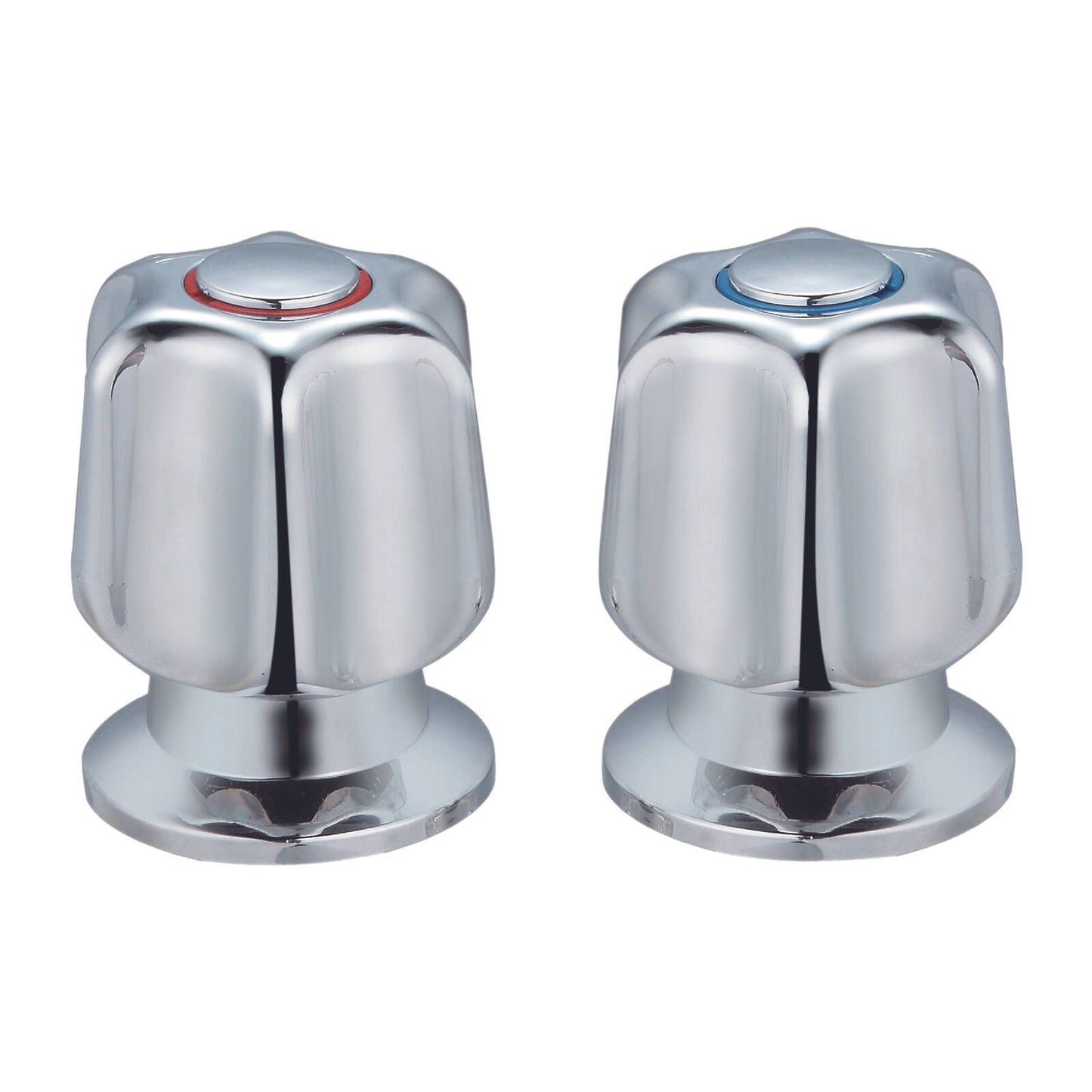Shaw Mason Chrome Star Style Basin Top Assembly - 140mm - Pair