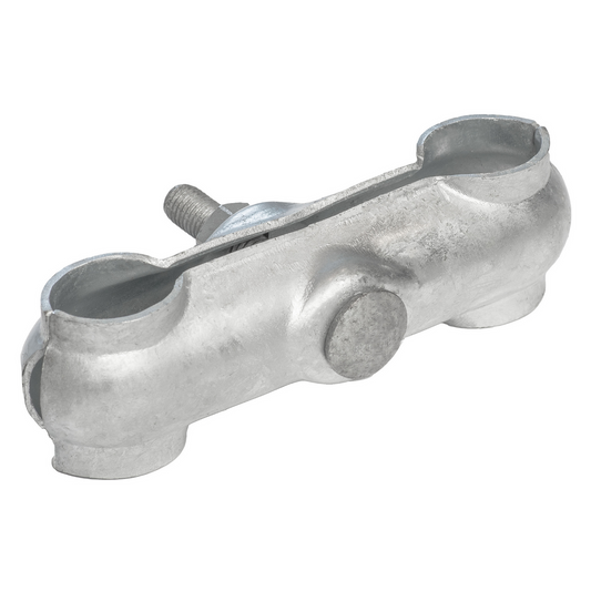 Rapidmesh Galvanised Steel Temporary Fence Clamp - 142 x 75 x 40mm