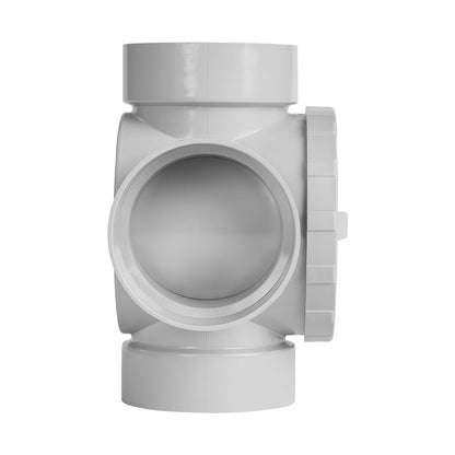 Rain Harvesting 3 Way Water Diverter - 90mm - Grey