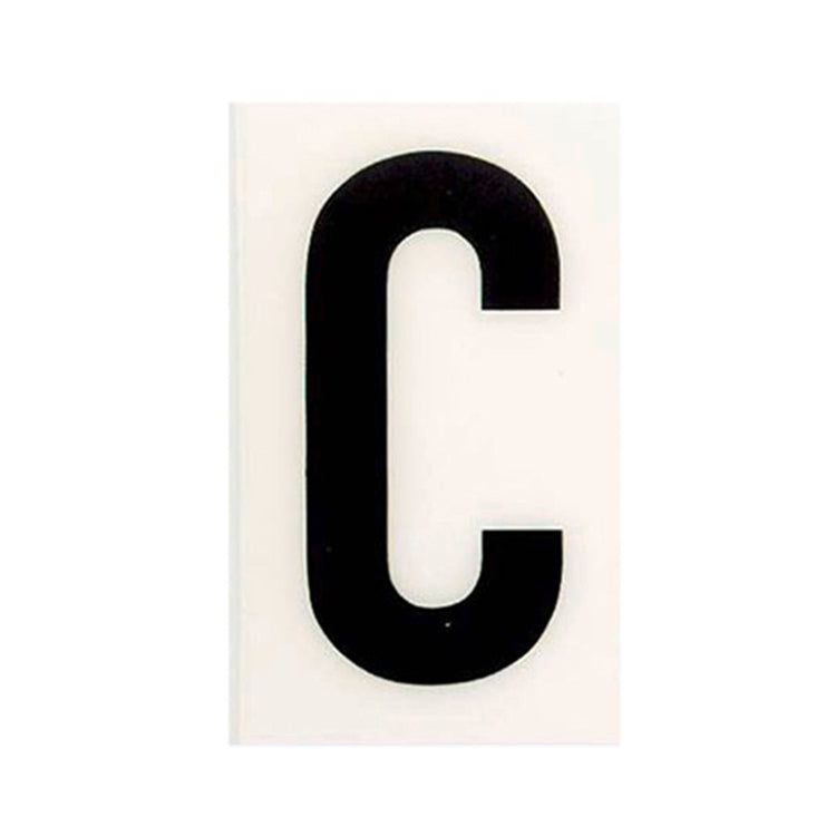 Sandleford Self Adhesive House Letter C - 60mm - White