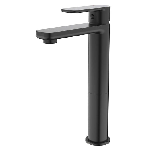 Caroma Luna Black Tower Basin Mixer - 40 x 272 x 125mm - 6 Star