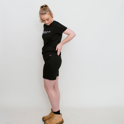 Green Hip Original Shorts - Black - Size 8