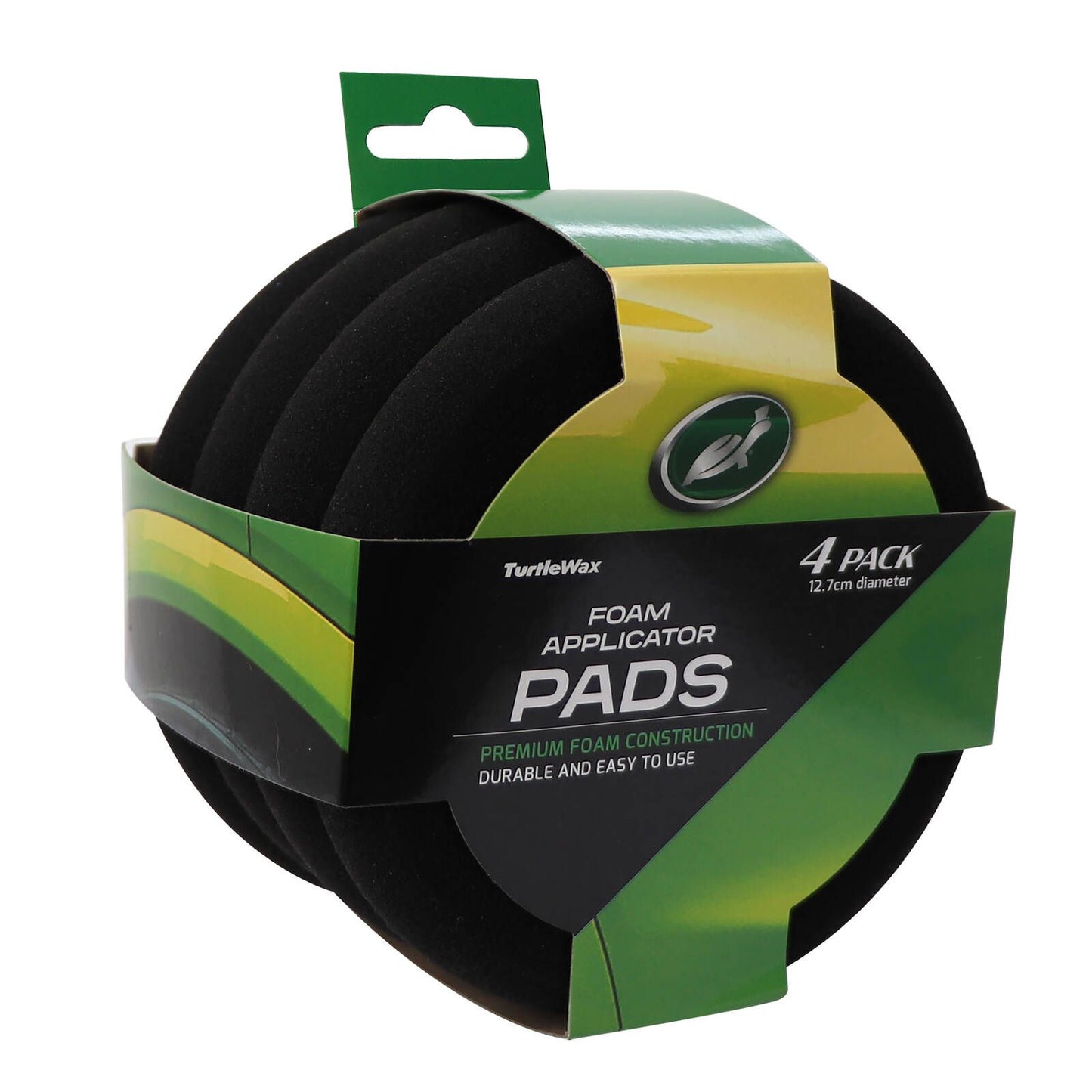 Turtle Wax Foam Applicator Pads - 130 x 140 x 85mm - 4 Pack