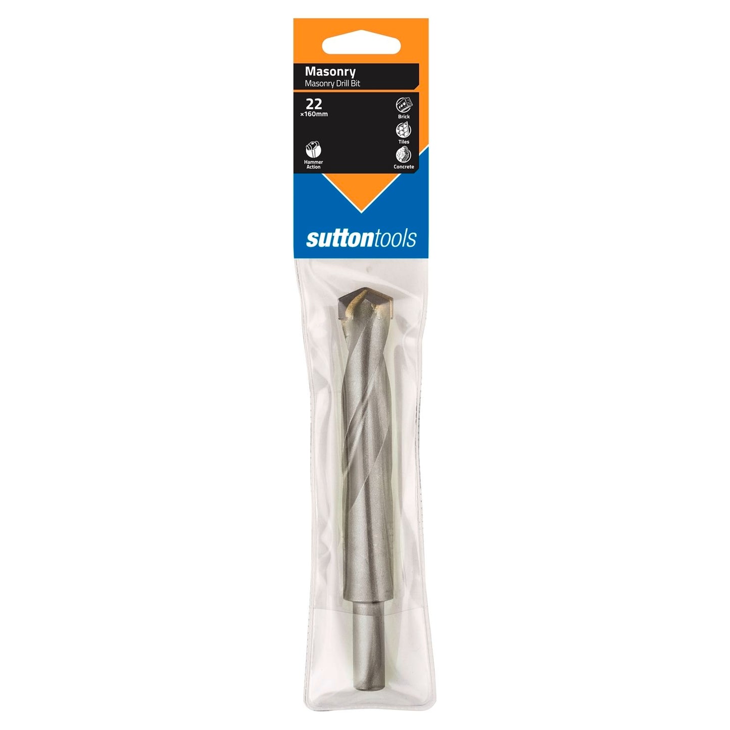 Sutton Tools Masonry Drill Bit - 22 x 160mm