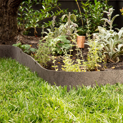 Tuscan Path Rubber Thinline Edging - 6m x 12cm