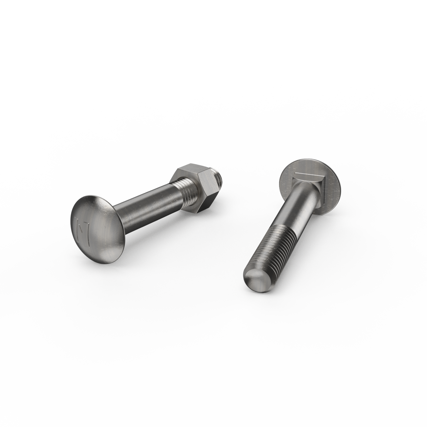 Zenith Cup Head Bolts - M12 x 75mm - Stainless Steel 304 - 12 Pack