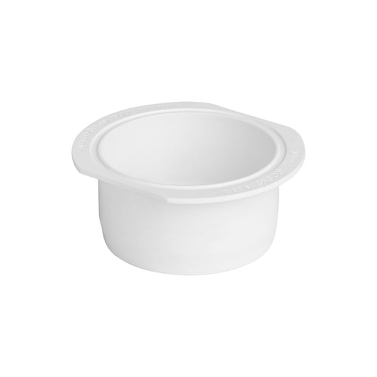 Rain Harvesting Round Gutter Outlet 75mm White