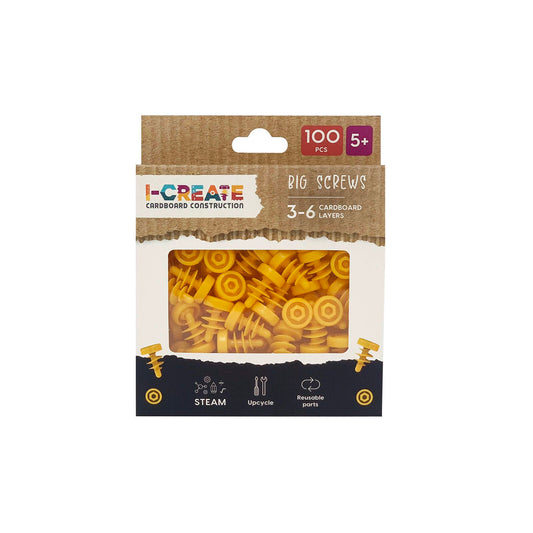 I Create Big Screws - 100 Pack - 140 x 170mm