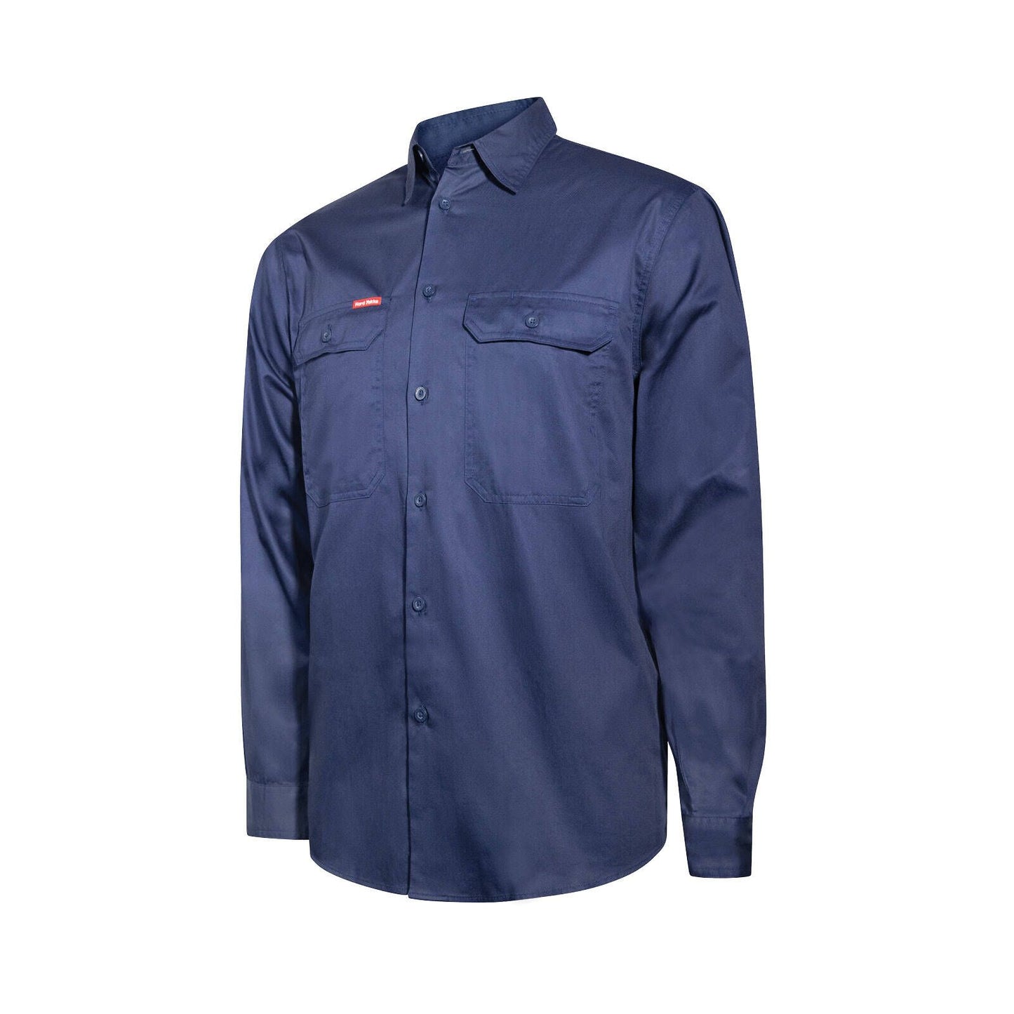Hard Yakka Navy Core Lightweight Vented Long Sleeve Shirt - XL