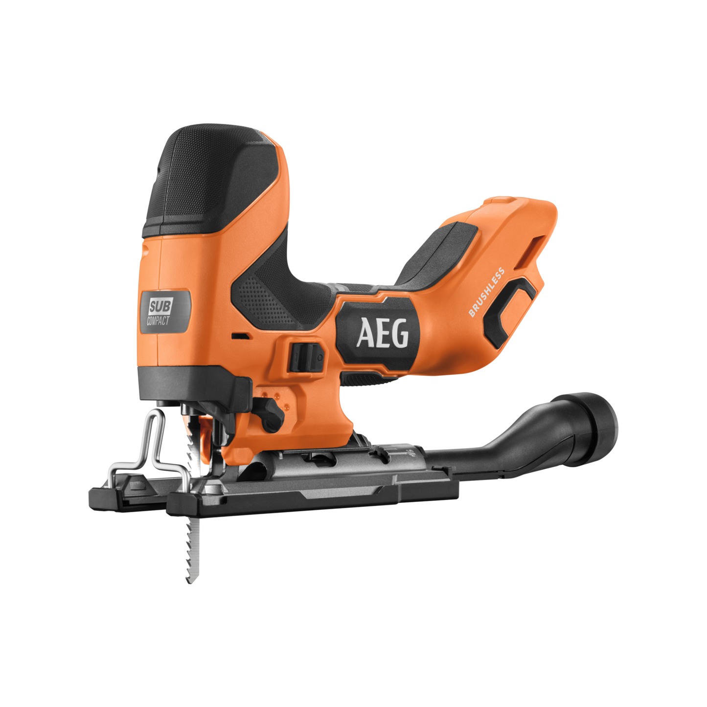 AEG Brushless Sub Compact Barrel Grip Jigsaw - 18V - 186 x 83 x 270mm - Skin Only