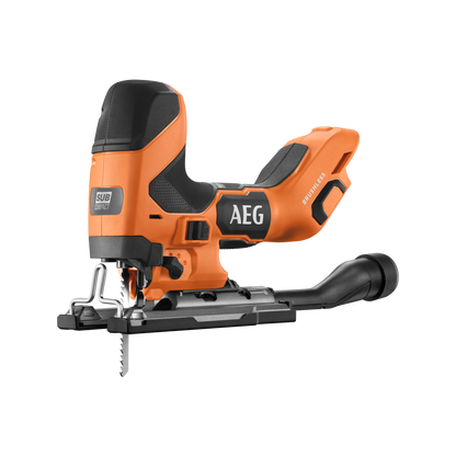 AEG Brushless Sub Compact Barrel Grip Jigsaw - 18V - 186 x 83 x 270mm - Skin Only