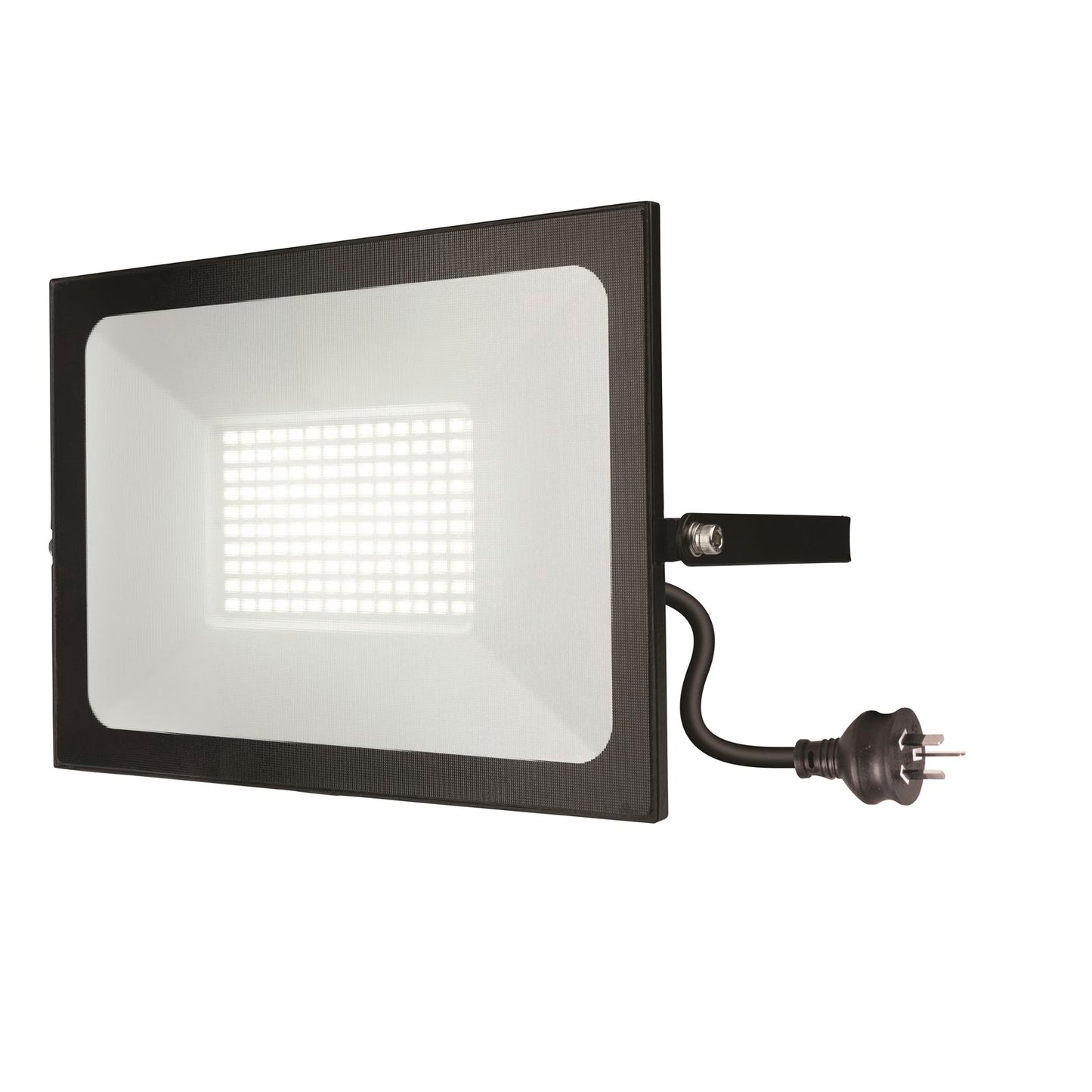 Brilliant Stealth II LED Slim Panel Flood Light - 100W - Black - 285 x 250mm