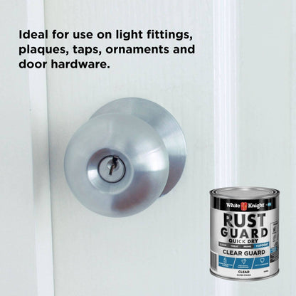 White Knight Rust Guard Clear Paint - 500ml