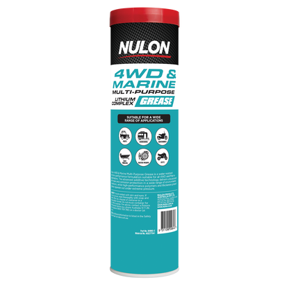 Nulon 4WD & Marine Multi Purpose Orange Grease - 450g