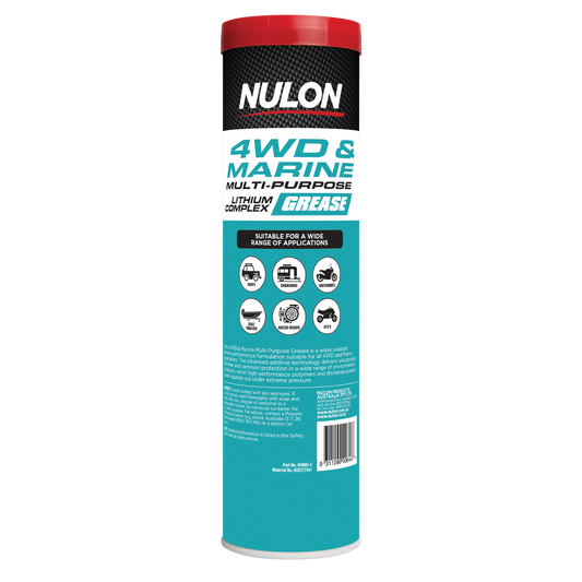 Nulon 4WD & Marine Multi Purpose Orange Grease - 450g