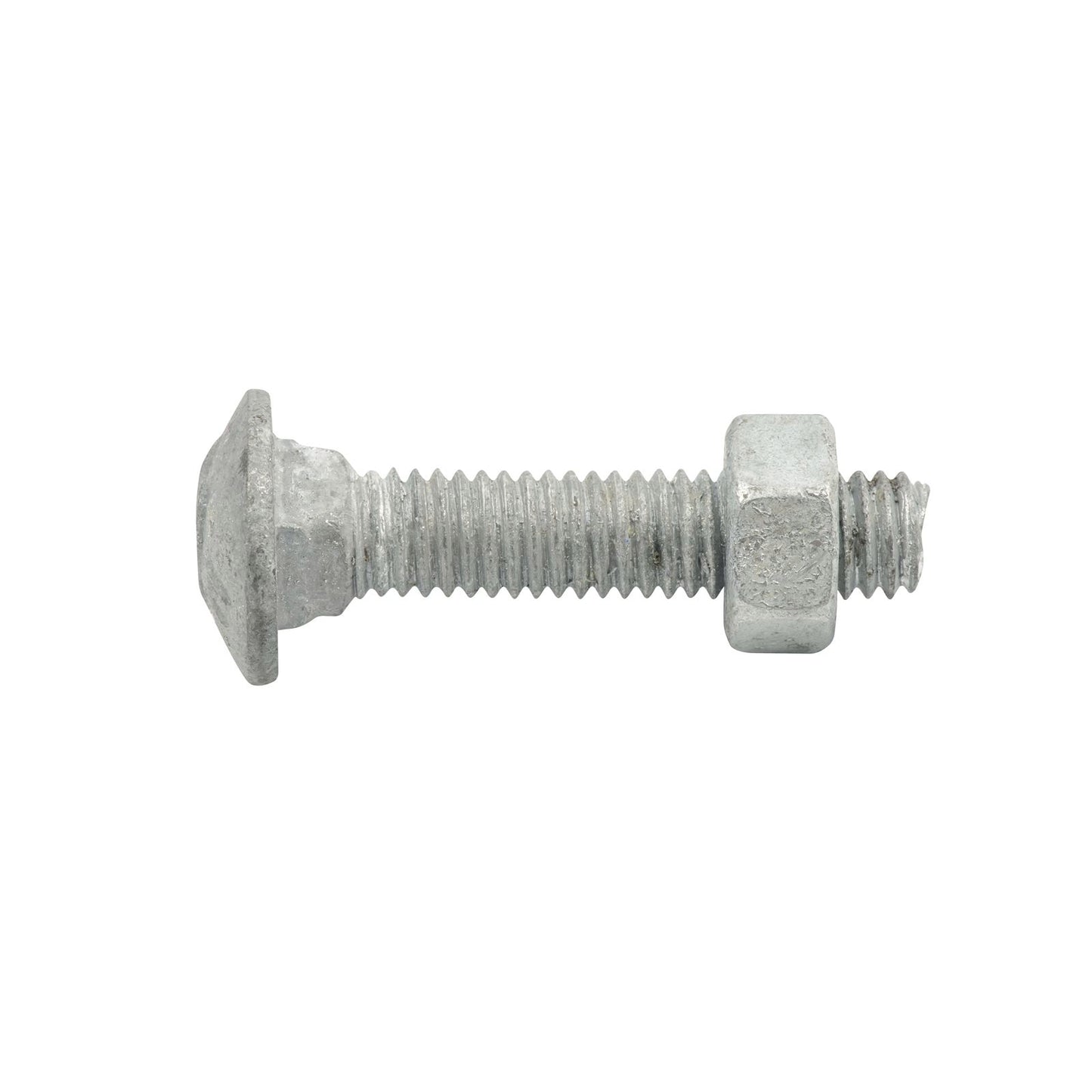 Zenith Cup Head Bolt - M6 x 30mm - Hot Dipped Galvanised - 25 Pack