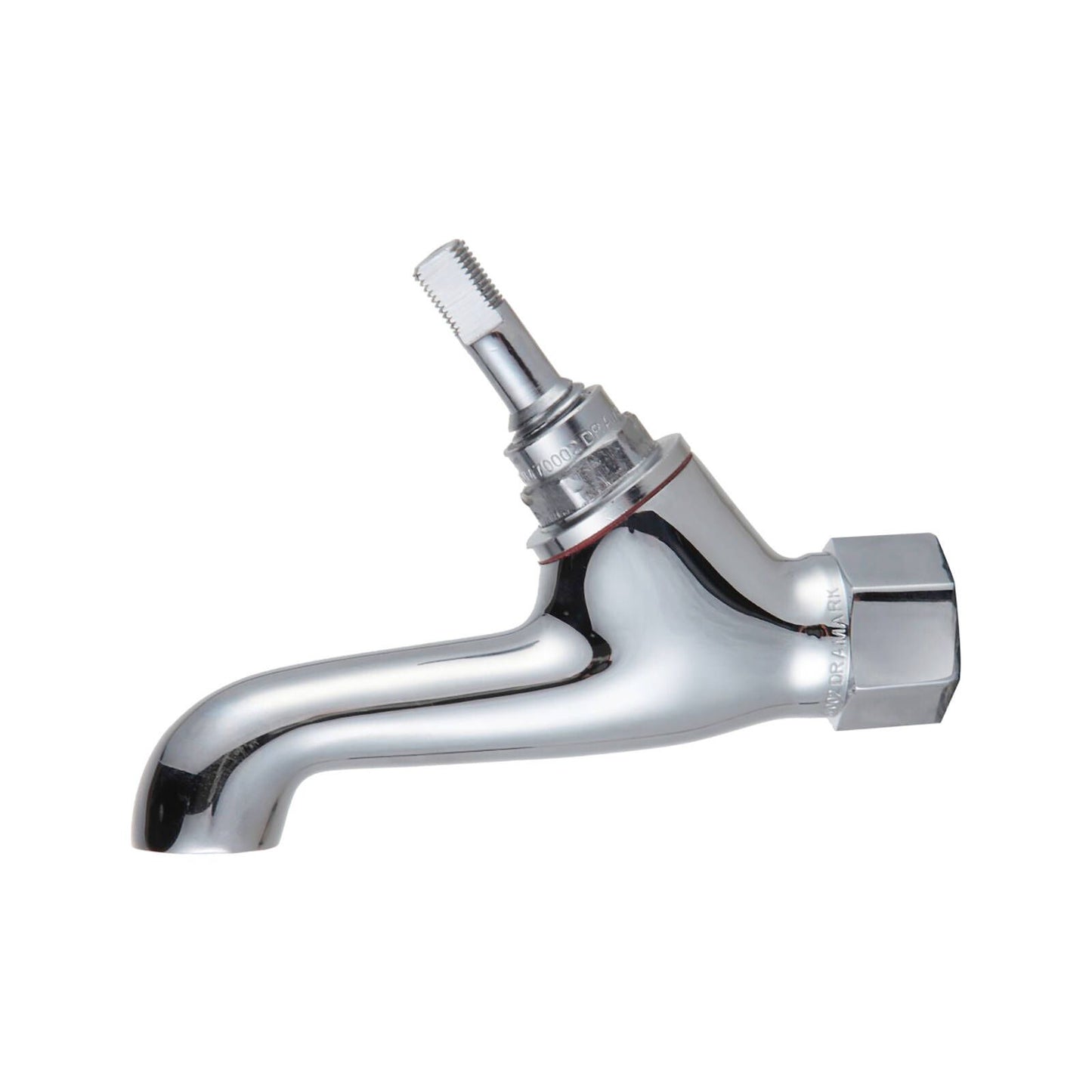 Shaw Mason Chrome Plated 45° Female Bib Pillar Tap - 140 x 40 x 95mm