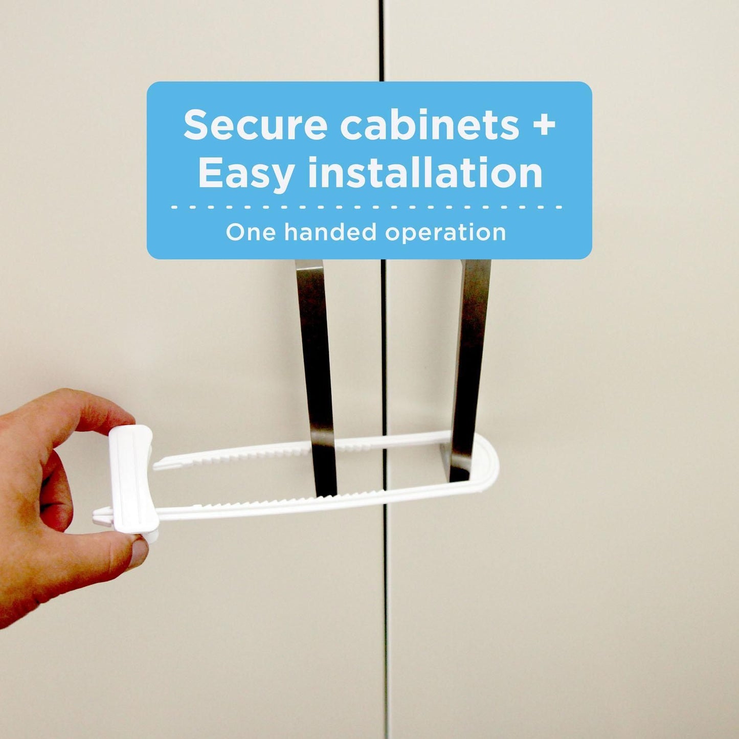 Perma Child Safety Adjustable Sliding Locks - 6 Pack