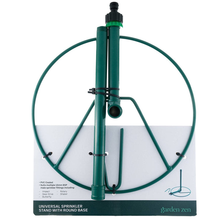 Garden Zen Universal Sprinkler Stand - Metal - 300mm - UV Protected