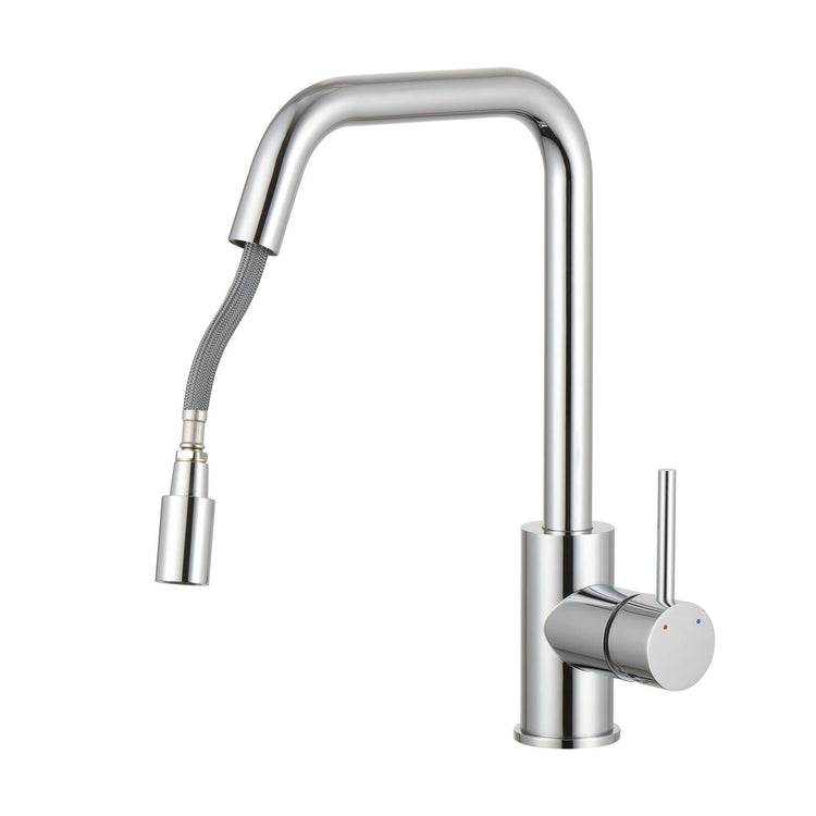 Estilo Chrome 35mm Side Lever Pull Down Sink Mixer
