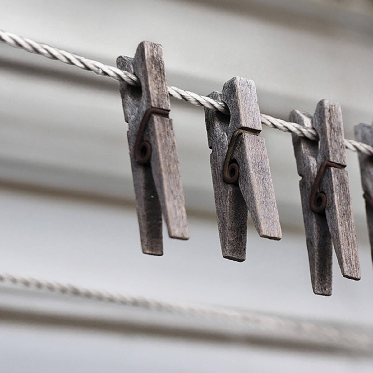 Jack Galvanised Clothesline Coil 30m 3.36mm Steel Extra Strength